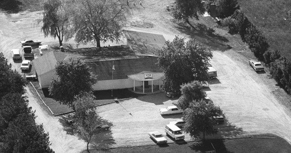 Vintage Aerial photo from 1980 in Rutherford County, TN