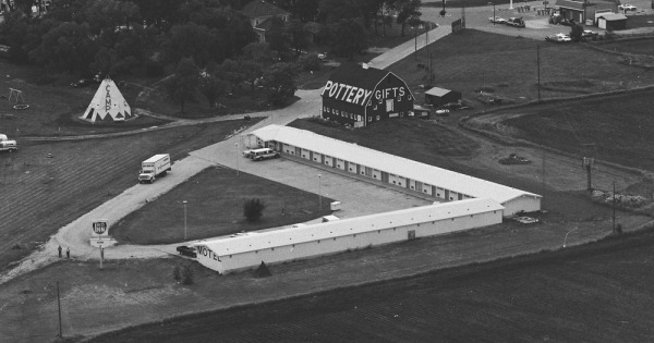 Vintage Aerial photo from 1980 in Seward County, NE