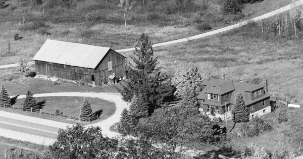 Vintage Aerial photo from 1985 in Kent County, MI