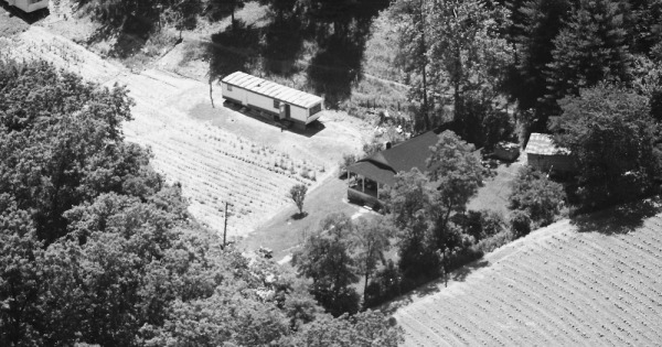 Vintage Aerial photo from 1984 in Magoffin County, KY