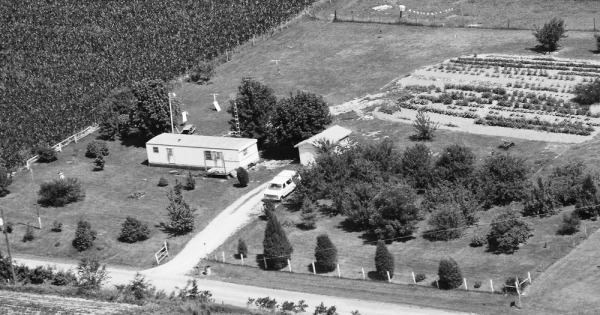 Vintage Aerial photo from 1986 in Scott County, IN