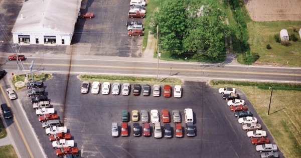 Vintage Aerial photo from 2000 in Wicomico County, MD