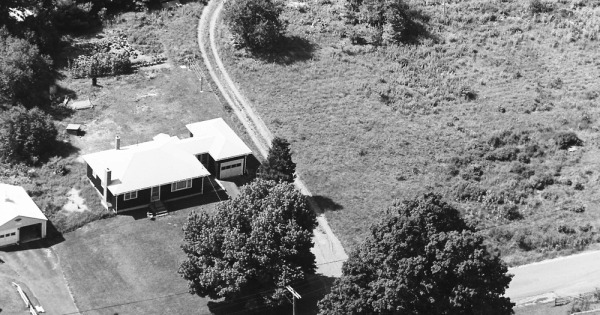 Vintage Aerial photo from 1969 in York County, ME