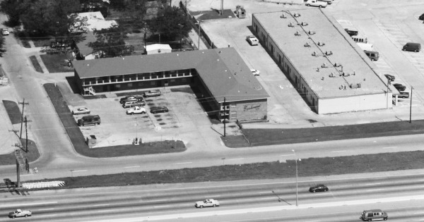 Vintage Aerial photo from 1991 in Dallas County, TX