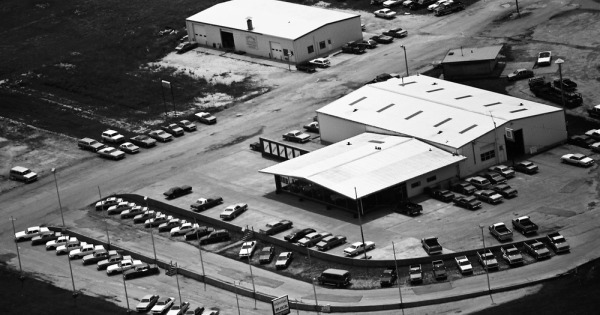 Vintage Aerial photo from 1990 in Cooper County, MO