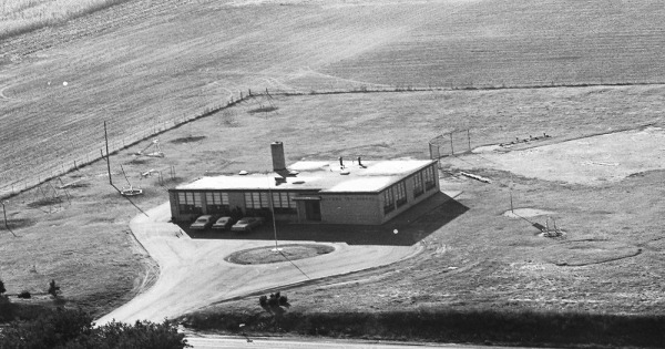 Vintage Aerial photo from 1972 in Kent County, MI