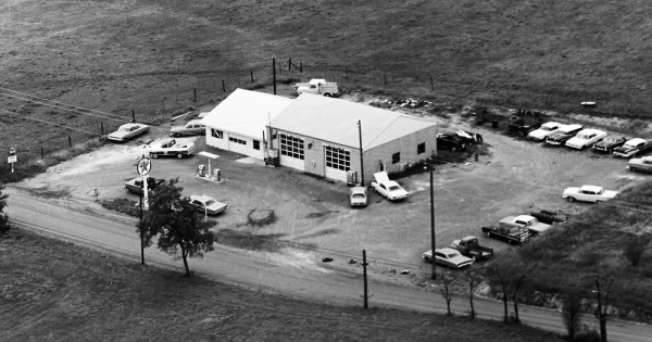Vintage Aerial photo from 1970 in Cumberland County, PA