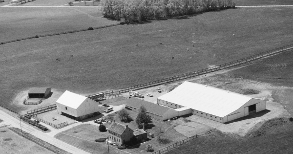 Vintage Aerial photo from 1995 in Adams County, PA