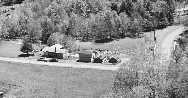 Vintage Aerial photo from 1979 in Somerset County, PA