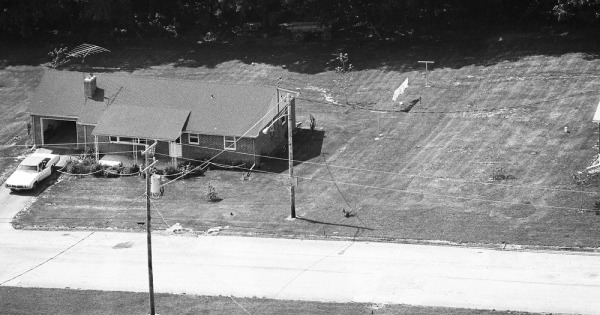 Vintage Aerial photo from 1974 in York County, PA