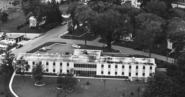 Vintage Aerial photo from 1965 in Lafayette County, WI