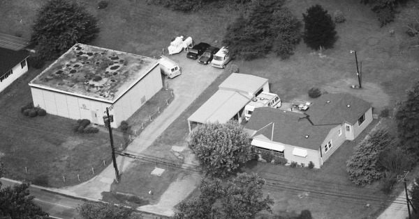 Vintage Aerial photo from 1984 in Fayette County, WV