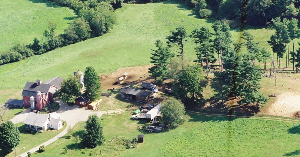 Vintage Aerial photo from 1999 in Hampden County, MA
