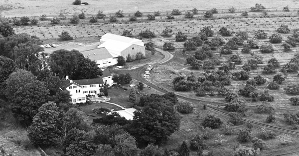 Vintage Aerial photo from 1965 in Rockingham County, NH
