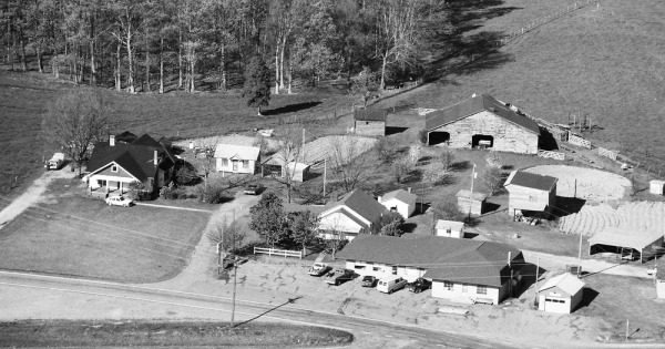 Vintage Aerial photo from 1988 in Catawba County, NC