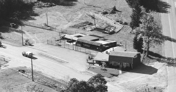 Vintage Aerial photo from 1984 in Monroe County, NY