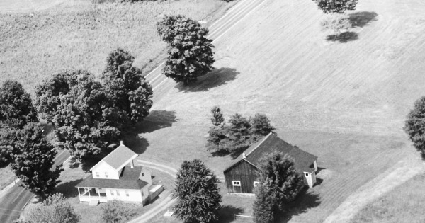 Vintage Aerial photo from 1982 in Oswego County, NY