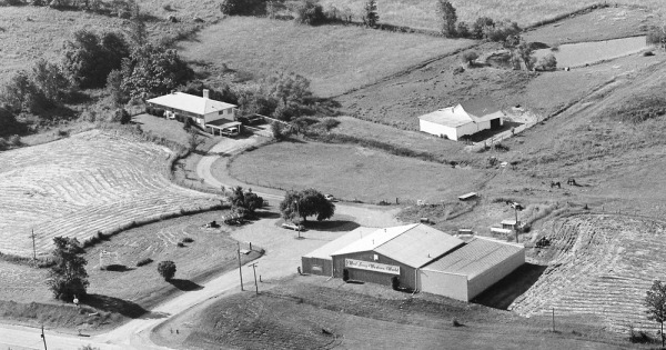 Vintage Aerial photo from 1978 in Licking County, OH