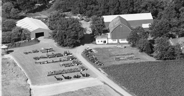 Vintage Aerial photo from -1986 in Lehigh County, PA
