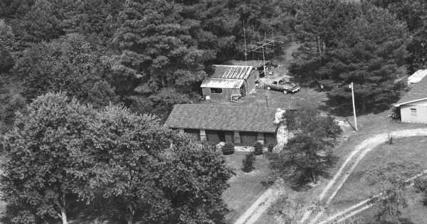Vintage Aerial photo from 1993 in Marshall County, AL