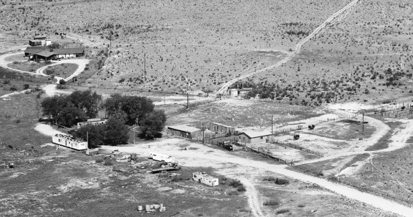 Vintage Aerial photo from 1989 in Eddy County, NM