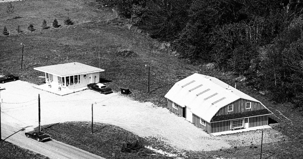 Vintage Aerial photo from -1986 in Chester County, PA
