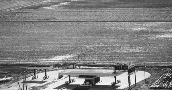 Vintage Aerial photo from 1984 in Pemiscot County, MO