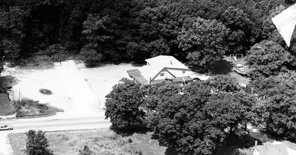 Vintage Aerial photo from 1973 in Lake County, IL