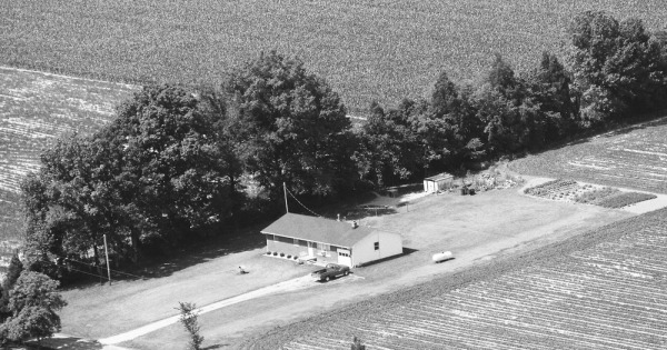 Vintage Aerial photo from 1986 in Scott County, IN