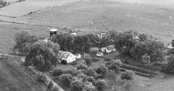 Vintage Aerial photo from 1979 in Ringgold County, IA
