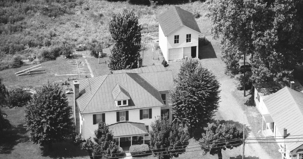 Vintage Aerial photo from 1988 in Madison County, VA