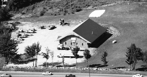 Vintage Aerial photo from 1990 in Sullivan County, NH