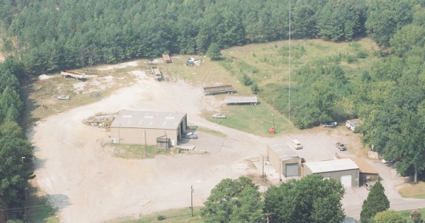 Vintage Aerial photo from 1997 in Jones County, GA