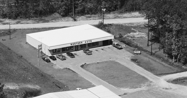 Vintage Aerial photo from 1984 in Effingham County, GA