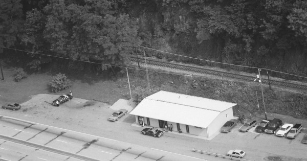 Vintage Aerial photo from 1984 in Fayette County, WV