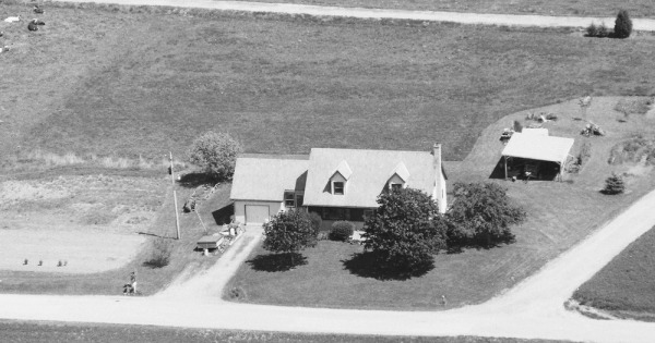 Vintage Aerial photo from 1995 in Adams County, PA