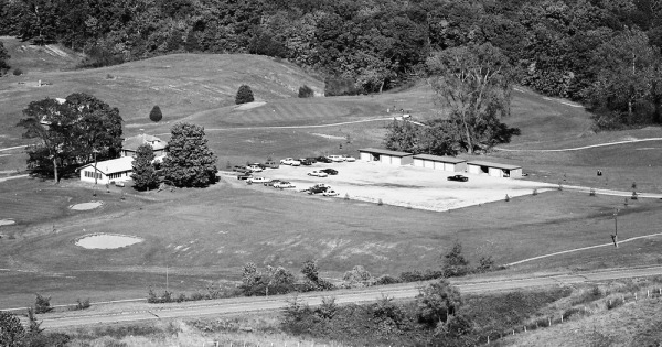 Vintage Aerial photo from 1976 in Randolph County, IL