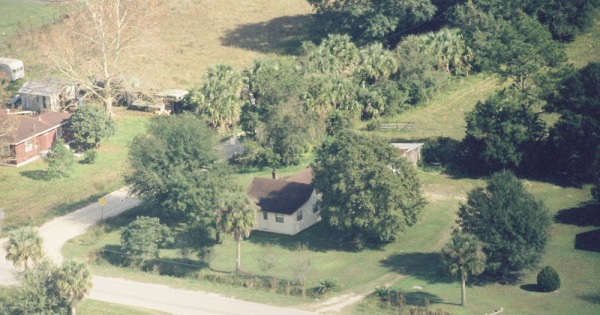 Vintage Aerial photo from 1998 in Volusia County, FL