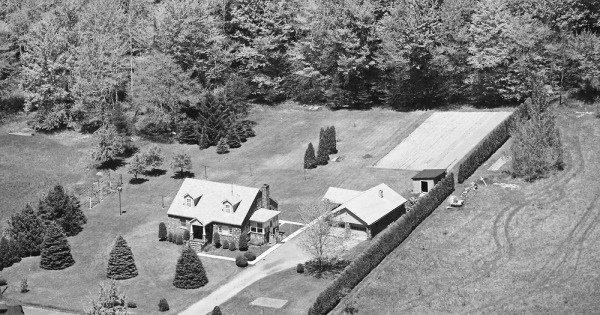 Vintage Aerial photo from 1979 in Somerset County, PA