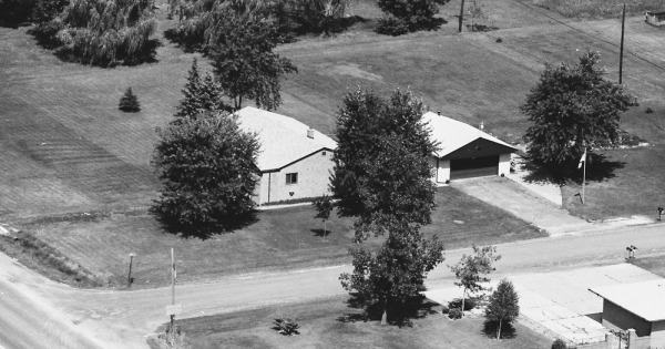 Vintage Aerial photo from 1983 in Macomb County, MI