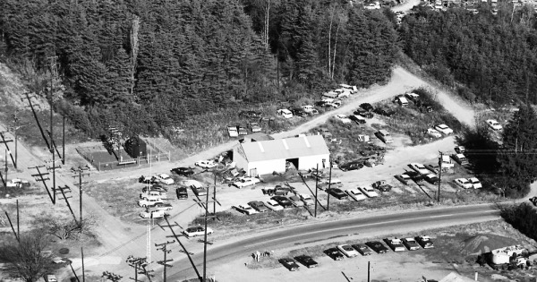 Vintage Aerial photo from 1967 in Anne Arundel County, MD
