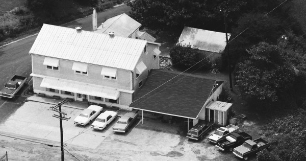 Vintage Aerial photo from 1984 in Warren County, MS