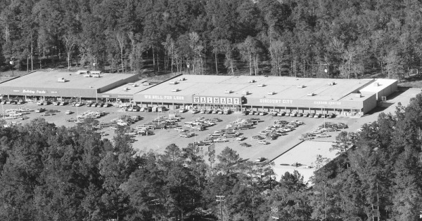 Vintage Aerial photo from 1985 in Liberty County, TX