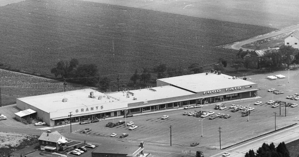 Vintage Aerial photo from 1963 in Lancaster County, PA