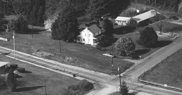 Vintage Aerial photo from 1985 in York County, PA