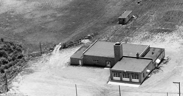 Vintage Aerial photo from 1963 in Lycoming County, PA