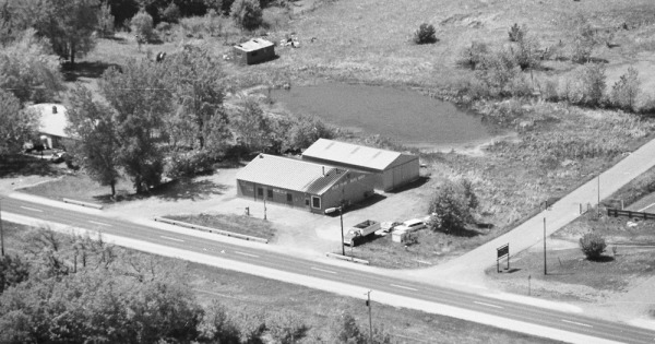 Vintage Aerial photo from 1980 in St. Croix County, WI