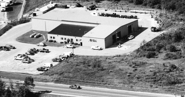 Vintage Aerial photo from 1990 in Sullivan County, NH