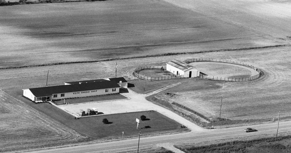 Vintage Aerial photo from 1978 in Licking County, OH