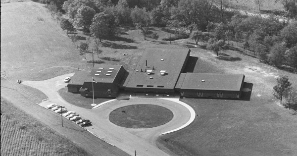 Vintage Aerial photo from 1968 in Warren County, OH